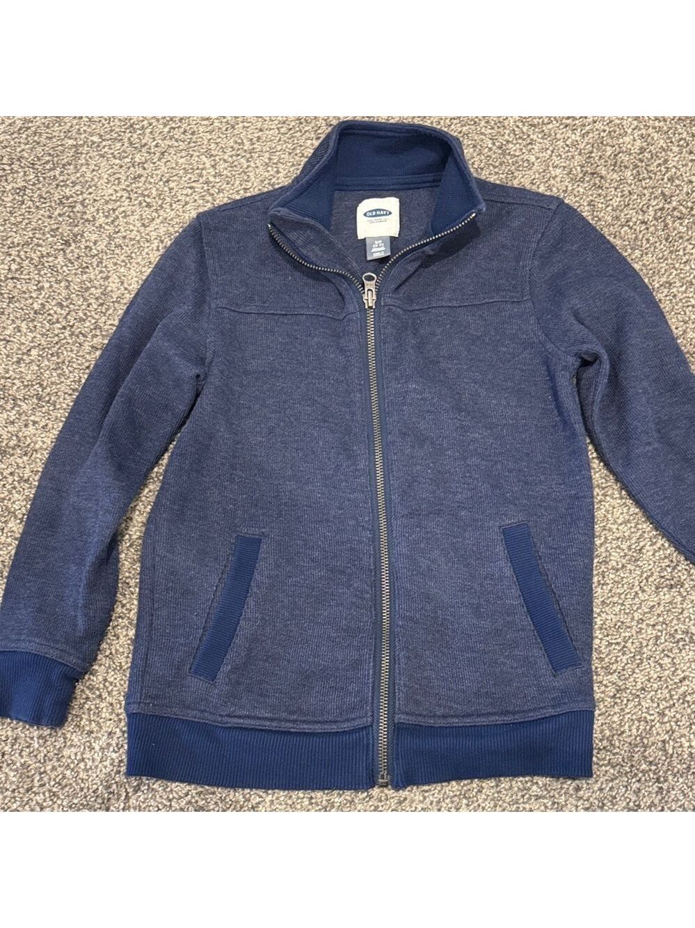 Old Navy Navy Blue Zip-Up Jacket